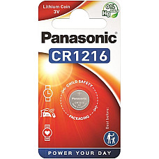 Батарейка Panasonic літієва CR1216 блістер, 1 шт.