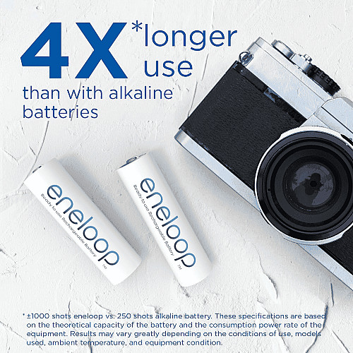 Акумулятор Panasonic Eneloop NI-MH  AA 2000 мАг, 2 шт.