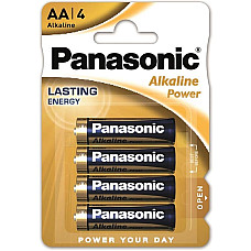 Батарейка Panasonic ALKALINE POWER лужна AA блістер, 4 шт.