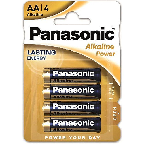 Батарейка Panasonic ALKALINE POWER щелочная AA блистер, 4 шт.