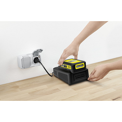 Набор аккумулятора и зарядного устройства Karcher 18В 2.5А·час ЗП