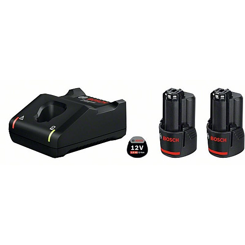 Набір акумулятора та зарядного пристрою Bosch Professional GBA 2х12В 2А·год + GAL 12В-40 2х12В 2А·год ЗП