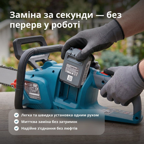 Набір акумулятора та зарядного пристрою Konner&Sohnen KS 20V2-1-KIT 20В 1х2А·год