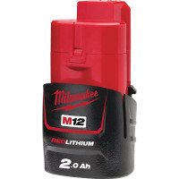 Акумулятор Milwaukee Redlithium M12 12В 2А·год 0.178кг
