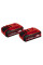 Акумулятор Einhell Twinpack PXC Plus 18В 2х4А·год 1.25кг