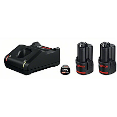 Набір акумулятора та зарядного пристрою Bosch Professional GBA 2х12В 2А·год + GAL 12В-40 2х12В 2А·год ЗП
