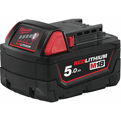 Набор аккумулятора и зарядного устройства Milwaukee NRG-502 12В 1х2А час Redlithium M12 18В 2х5А час Redlithium M18 ЗП M12-18FC