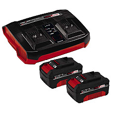 Набір акумулятора та зарядного пристрою Einhell Twincharger Kit PXC 2х18В 2х4.0А·год