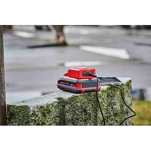 Зарядное устройство USB аккумуляторное Einhell TC-CP 18 Li USB A/C - Solo PXC 18В Type-A/Type-C 2 A 0.06кг без АКБ и ЗП
