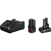 Набор аккумулятора и зарядного устройства Bosch Professional GBA 1х18В 2А·час 1х18В 4А·час ЗП GAL 12V-40