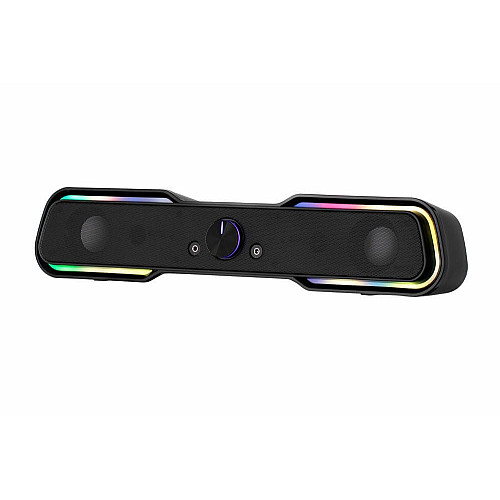 Акустична система (саундбар) 2E PCS101 RGB, 2.0, USB, Black