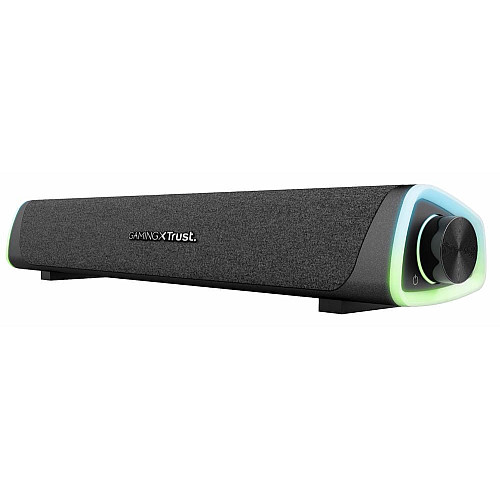 Акустическая система Trust GXT 620 Axon Саундбар, USB/AUX, RGB, черный