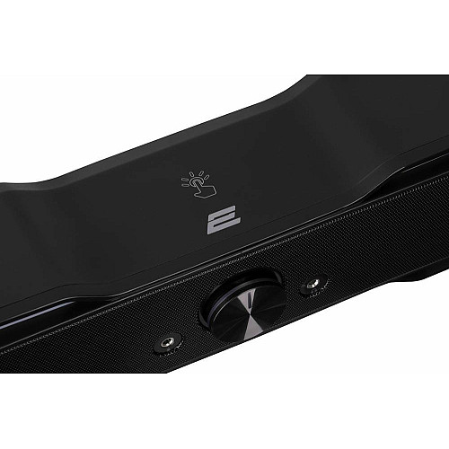 Акустична система (саундбар) 2E PCS101 RGB, 2.0, USB, Black