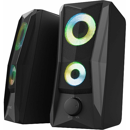 Акустична система Trust GXT 606 Javv 2.0, USB/AUX, RGB, чорний