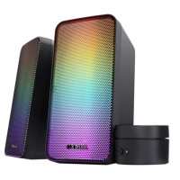 Акустическая система Trust GXT 611 Wezz, USB/AUX, RGB/Knob, черный