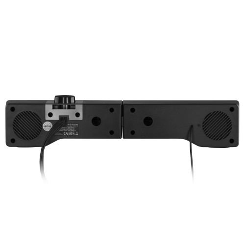 Акустична система 2E PCS232 RGB, Soundbar, 2.0, USB, Black