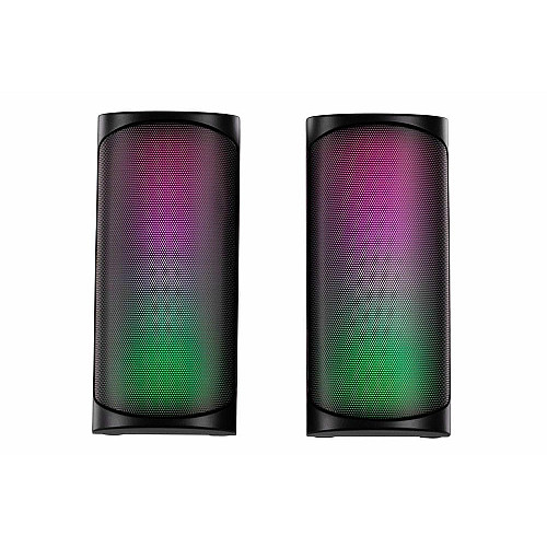Акустична система 2E PCS231 RGB Matrix, 2.0, USB, Black