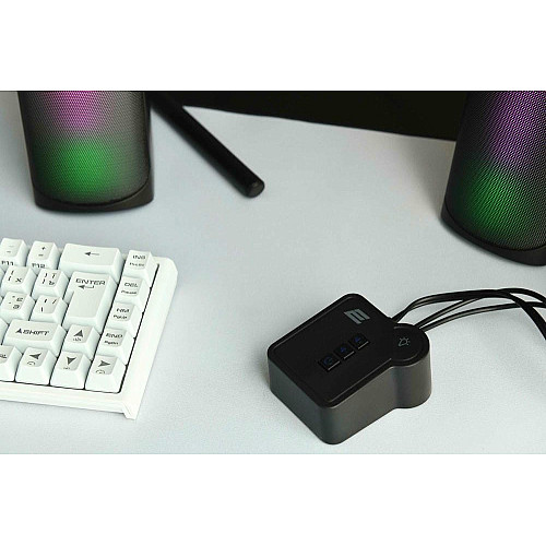 Акустична система 2E PCS231 RGB Matrix, 2.0, USB, Black