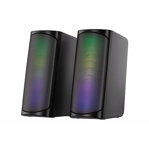 Акустична система 2E PCS231 RGB Matrix, 2.0, USB, Black