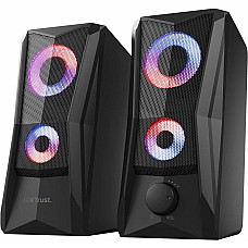 Акустична система Trust GXT 606 Javv 2.0, USB/AUX, RGB, чорний
