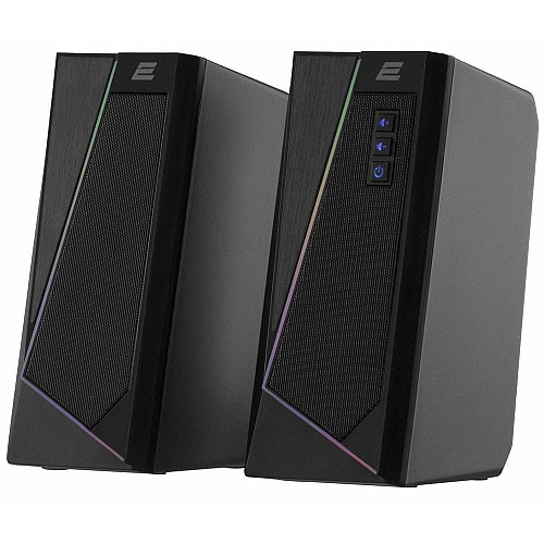 Акустична система 2E PCS233 RGB, 2.0, USB, Black