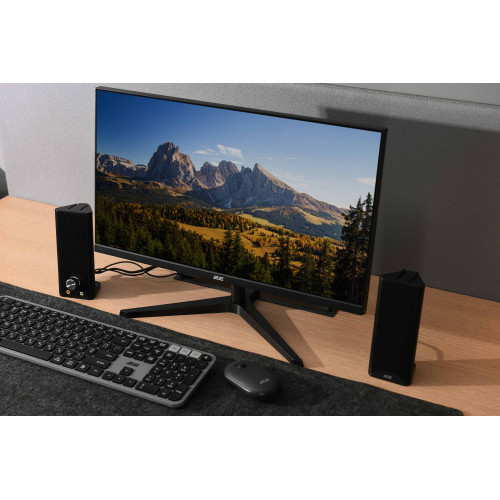 Акустична система 2E PCS203, 2.0, USB, Metal Black