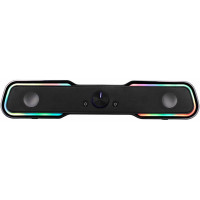 Акустична система (саундбар) 2E PCS101 RGB, 2.0, USB, Black