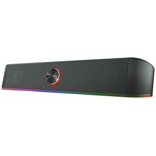 Акустическая система Trust GXT 619 Thorne Саундбар, USB/AUX, RGB, черный