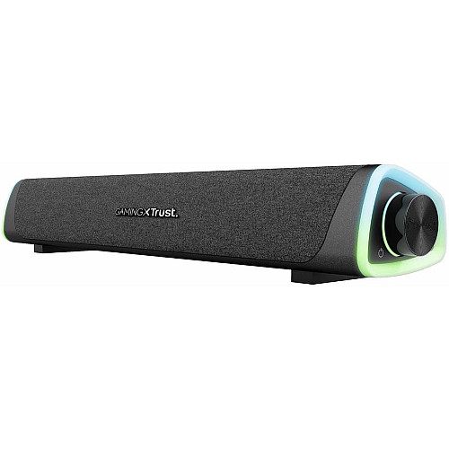 Акустическая система Trust GXT 620 Axon Саундбар, USB/AUX, RGB, черный