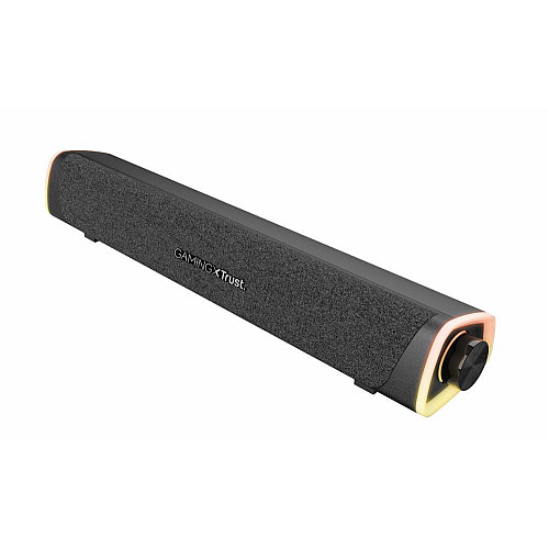 Акустическая система Trust GXT 620 Axon Саундбар, USB/AUX, RGB, черный