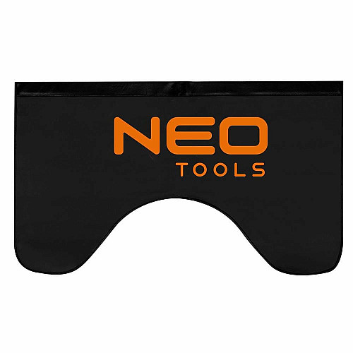 Накладка защитная Neo Tools, магнитная, вырез для колеса, 100х630см, искусственная кожа+ПВХ, черный, 576г