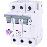 Автоматичний вимикач ETI, ETIMAT 6 3p C 40А (6 kA)