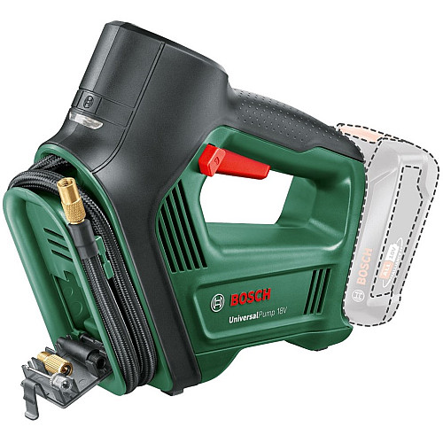 Компресор автомобільний акумуляторний Bosch UniversalPump, 18В, без АКБ та ЗП