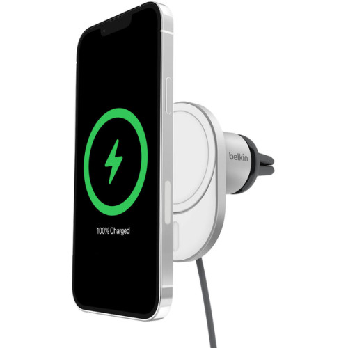 Автомобільний тримач смартфона Belkin Qi2 з бездротовою зарядкою (дефлектор)