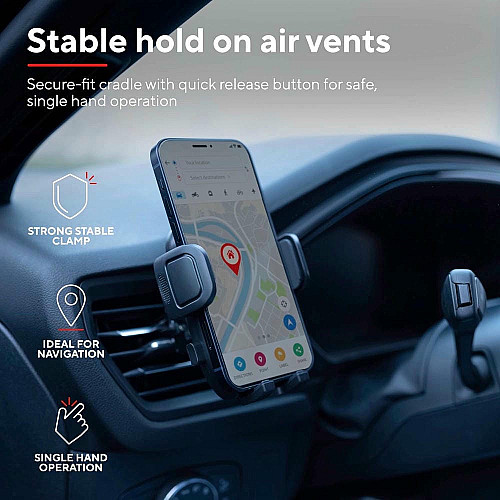Автомобільний тримач смартфона Trust Runo airvent 4-7