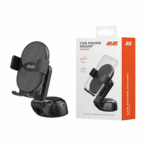 Автомобільний тримач смартфона 2Е Smart 3.5-6.7