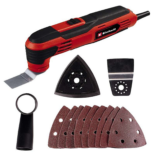 Багатофункціональний інструмент реноватор Einhell TC-MG 250 CE 250Вт 11000-20000об/хв набір насадок 1.02кг