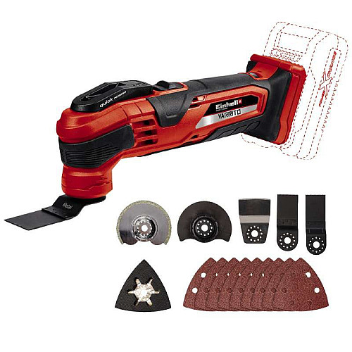 Багатофункціональний інструмент акумуляторний реноватор Einhell VARRITO PXC 18В 22000-40000об/хв 1кг без АКБ та ЗП
