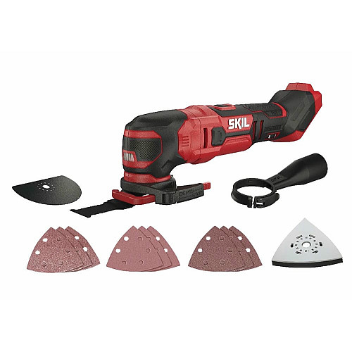 Многофункциональный инструмент аккумуляторный реноватор SKIL 3620 CA 20В 11000-16000об/мин угол колебаний 1.8° 1кг без АКБ и ЗП