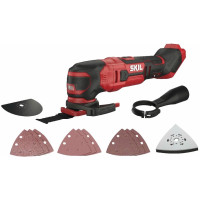 Многофункциональный инструмент аккумуляторный реноватор SKIL 3620 CA 20В 11000-16000об/мин угол колебаний 1.8° 1кг без АКБ и ЗП