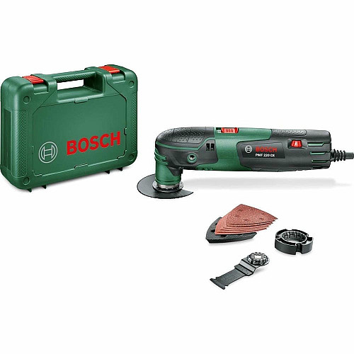 Багатофункціональний інструмент акумуляторний реноватор Bosch PMF 220 C 220Вт 15000-20000об/хв 1.1кг
