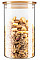 Банка для зберігання ARDESTO Fresh 1100мл, скло, пластик, прозорий