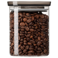 Банка для зберігання ARDESTO Fresh, 700мл, скло, пластик, прозорий