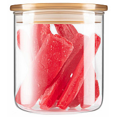 Банка для зберігання ARDESTO Fresh 700мл, скло, пластик, прозорий