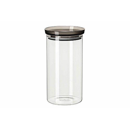Банка для зберігання ARDESTO Fresh, 1150мл, скло, пластик, прозорий