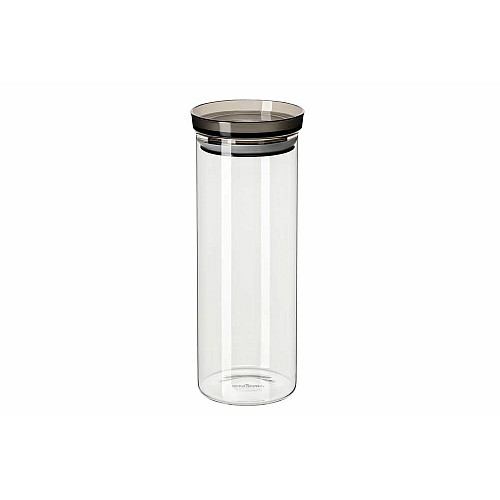 Банка для зберігання ARDESTO Fresh, 1600мл, скло, пластик, прозорий