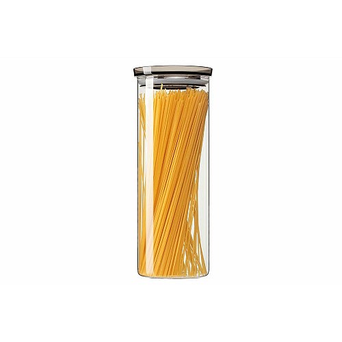 Банка для зберігання ARDESTO Fresh, 1600мл, скло, пластик, прозорий