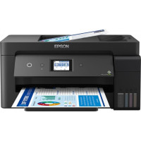 МФУ ink color A3 Epson EcoTank L14150 38_24 ppm Fax ADF Duplex USB Ethernet Wi-Fi 4 inks Black Pigment