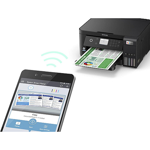 БФП ink color A4 Epson EcoTank L6260 33_20 ppm Duplex USB Ethernet Wi-Fi 4 inks Black Pigment
