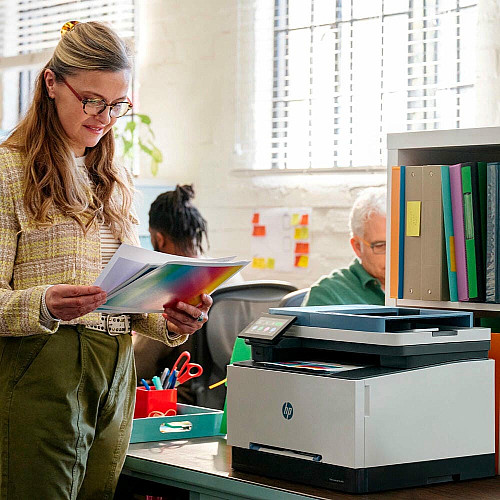 Багатофункціональний пристрій А4 кол. HP Color LaserJet Pro MFP 3303fdn